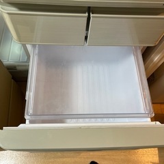 SHARP/シャープ スリム5ドア冷凍冷蔵庫 どっちもドア 412L 自氷 SJ-W411E-N シャンパンゴールド 2019年製 中古家電