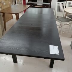 ★ジモティ割あり★ IKEA スライド式テーブル ブラック W1...