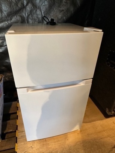 2021年製✨　オーヤマ　ノンフロン冷凍冷蔵庫　PRC-B092D-W