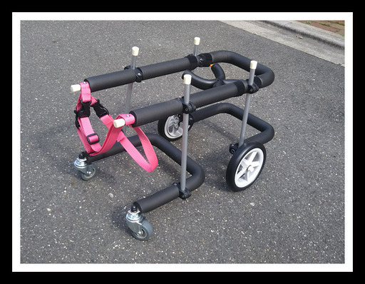 小型犬用車いす4輪タイプ｜歩犬舎