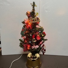 [決まりました]クリスマスツリー(オルゴール、イルミネーション付...