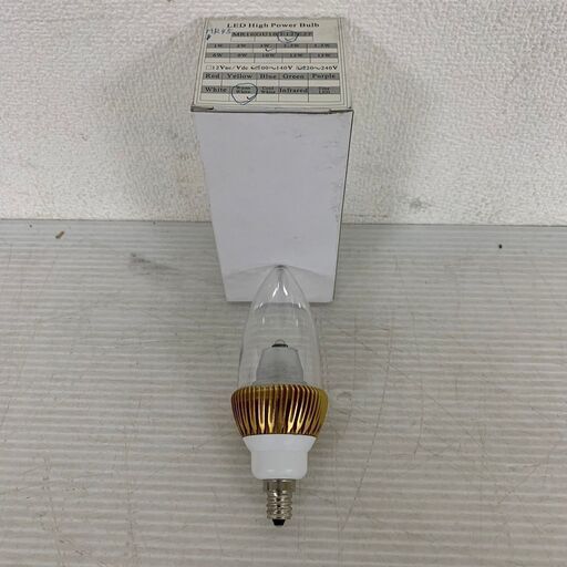 【Bysen JAPAN】 LED電球 LEDハイパワー電球 E11 3W LEDライト 照明 Warm White 電球色 MR45