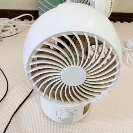 ニトリ サーキュレーター 扇風機 YAS-NT15-WH コンパクト首振りサーキュレーター