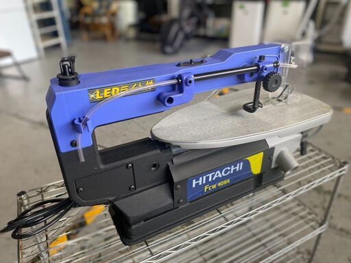大阪⭐️エコマックス♻️「T388」糸のこ盤 日立工機 FCW 40SA 動作良好✨