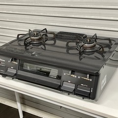 激安‼️16年製PALOMAガスコンロ2口IC-N86KB-L LPガス用🌟N272