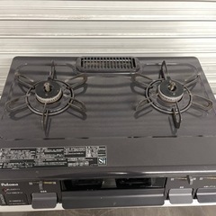 激安‼️16年製PALOMAガスコンロ2口IC-N86KB-L LPガス用🌟N272