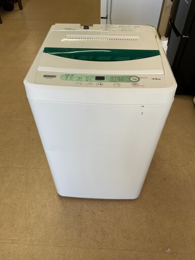 4.5kg洗濯機　ヤマダ電機 YWM-T45G1　2019年製