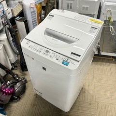 【超美品‼️】シャープ 2019年製 5.5/3.5kg縦型洗濯乾燥機 洗濯機 ホワイト♪