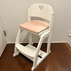 KOIZUMI 学習椅子　美品　ホワイトハート