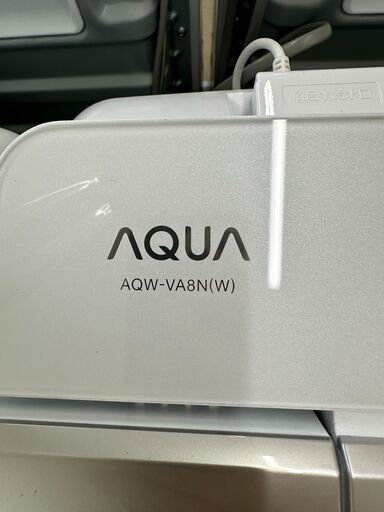 【アウトレット洗濯機入荷しました!】　洗濯機　AQUA　AQW-VA8N　2022　　　J-1228