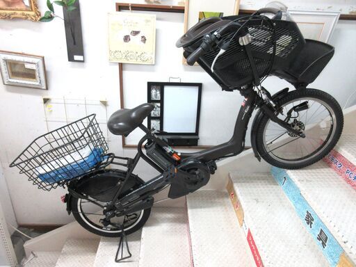 YAMAHA / ヤマハ 電動アシスト自転車 PAS KISS 20インチ PAS KISS 変速あり  ブラック【ユーズドユーズ名古屋天白店】JO0084