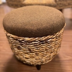 美品！希少！おしゃれなアジアンソファーとスツール