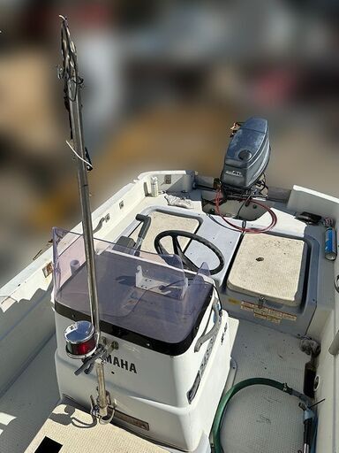 ヤマハの17ftボートです！船検受けたて 夜間航行OK すぐ乗れます