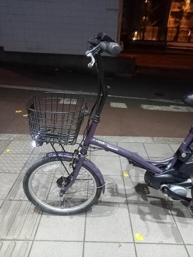 B1475 電動自転車 パナソニック 20インチ 8AH