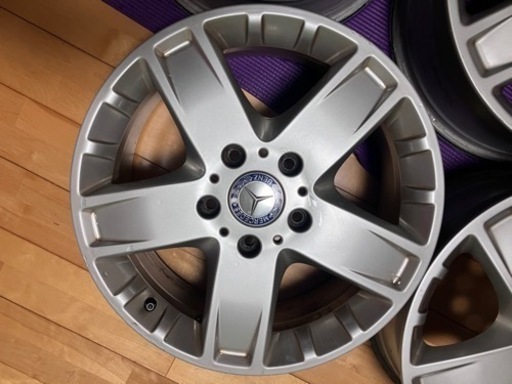 ベンツ W463 Gクラス ゲレンデ 純正ホイール 18インチ 4本 7.5