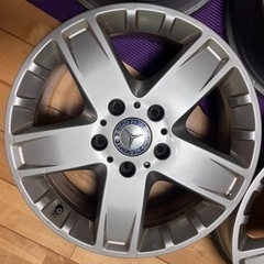 ベンツ W463 Gクラス ゲレンデ 純正ホイール 18インチ 4本 7.5J5HPCD130+63 