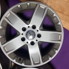 ベンツ W463 Gクラス ゲレンデ 純正ホイール 18インチ 4本 7.5J5HPCD130+63 