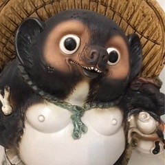 約80.5cm】信楽焼 たぬき 開運 縁起物