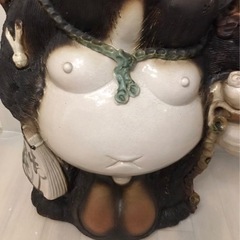 【約80.5cm】信楽焼 たぬき 開運 縁起物