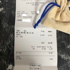 定価68200円！ルイヴィトンピアス正規品！他でもっと高値で出品中！