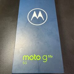 新品未使用✨　moto g53y 5G インクブラック 128 ...