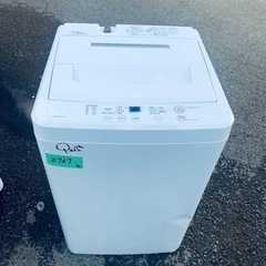 2767番 無印良品✨洗濯機✨AQW-MJ60‼️