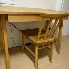 【ネット決済】テーブル 椅子セット