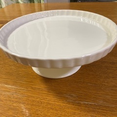 【新品未使用】陶器ケーキスタンド