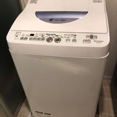 【値下げ】乾燥機能付き洗濯機　ES-TG55L-A 2015年製