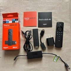 Amazon fire stick tv 4K USB電源ケーブル付き