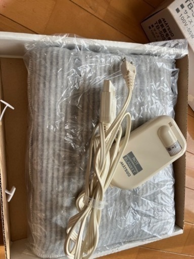 【決まりました】新品 洗える電気毛布 敷毛布
