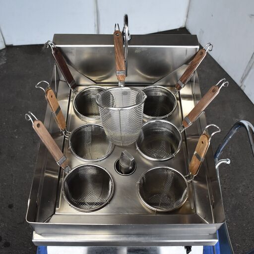 ≪yt1025ジ≫ マルゼン 電気ゆで麺機 MREY-06 幅45cm 6カゴ/6