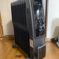 【決まりました】TEKNOS オイルヒーター ブラック