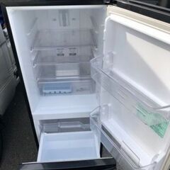 福岡市内配送無料　三菱 2ドア冷蔵庫（146L） MR-P15Z-B サファイアブラック