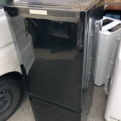 福岡市内配送無料　三菱 2ドア冷蔵庫（146L） MR-P15Z-B サファイアブラック