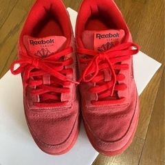 スニーカー 靴 Reebok リーボック レッド