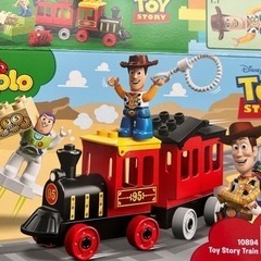 レゴ　LEGO duplo トイストーリー　トレイン　全パーツあ...