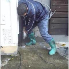 👷👷エアコン取り付け👷👷不要になったエアコン取り外し