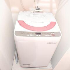 シャープ全自動洗濯機　ES-GE60R-P