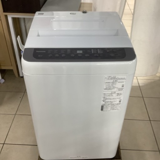 Panasonic パナソニック　洗濯機　6㎏　NA-F60PB14 2021年製