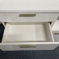 ニトリ キッチンボード ソレル 幅100 ホワイト レンジボード NITORI 食器棚 中古家具 店頭引取歓迎 R7799