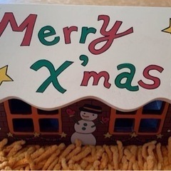 クリスマス木製ケース