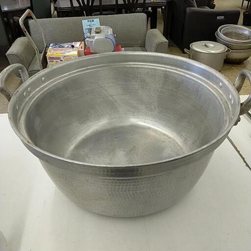 アルミ両手鍋 蓋なし 3点セット ※2400010284687