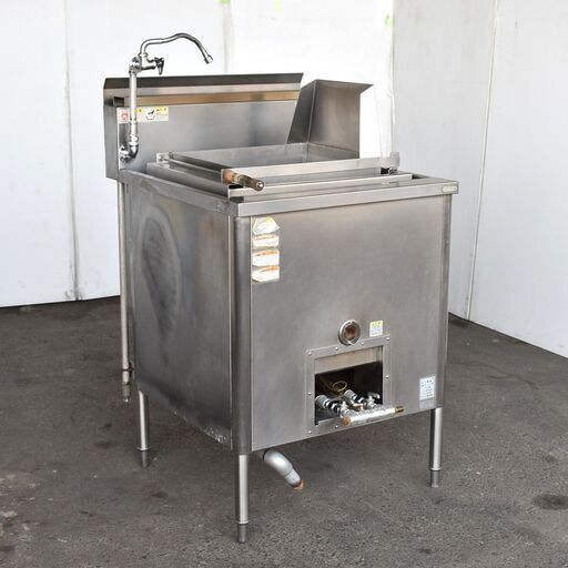 ≪yt1026ジ≫ タニコー ゆで麺器 都市ガス用 反転カゴ付 型式不明 角型 2014年製造 茹で麺機/うどん釜 動作未確認 現状品 51104-06