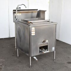 ≪★yt1026ジ≫ タニコー ゆで麺器 都市ガス用 反転カゴ付 型式不明 角型 2014年製造 茹で麺機/うどん釜 動作未確認 現状品 51104-06 ≪yt1026ジ≫ タニコー ゆで麺器 都市ガス用 反転カゴ付 型式不明