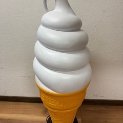 ソフトクリーム 置物 ライト○