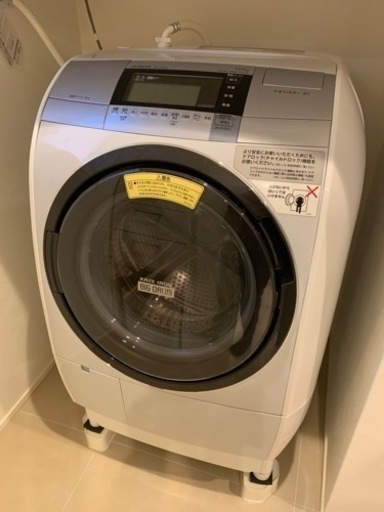 【美品】 洗濯乾燥機 2016年製 日立 ビッグドラム BD-V9800L