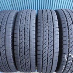 ブリヂストン BLIZZAK VL1 195/80R15 107/105L LT 4本 8〜9分溝  