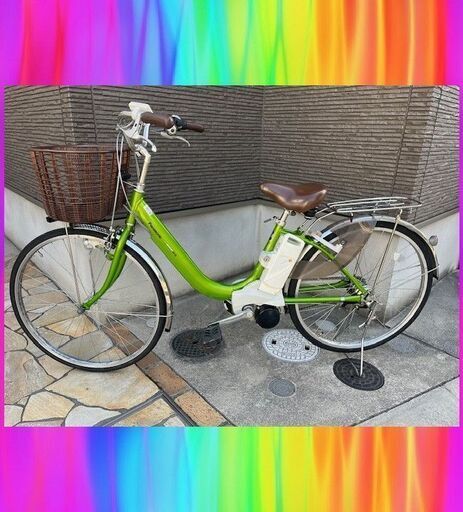 美車！Panasonic　ビビ　26インチ　電動自転車　電動アシスト自転車　1282