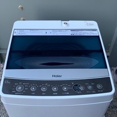 洗濯機 2017年製 Haier JW-C55A 5.5kg ホ...